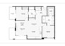 draw, redraw 2d architectural floor plan, blueprint autocad